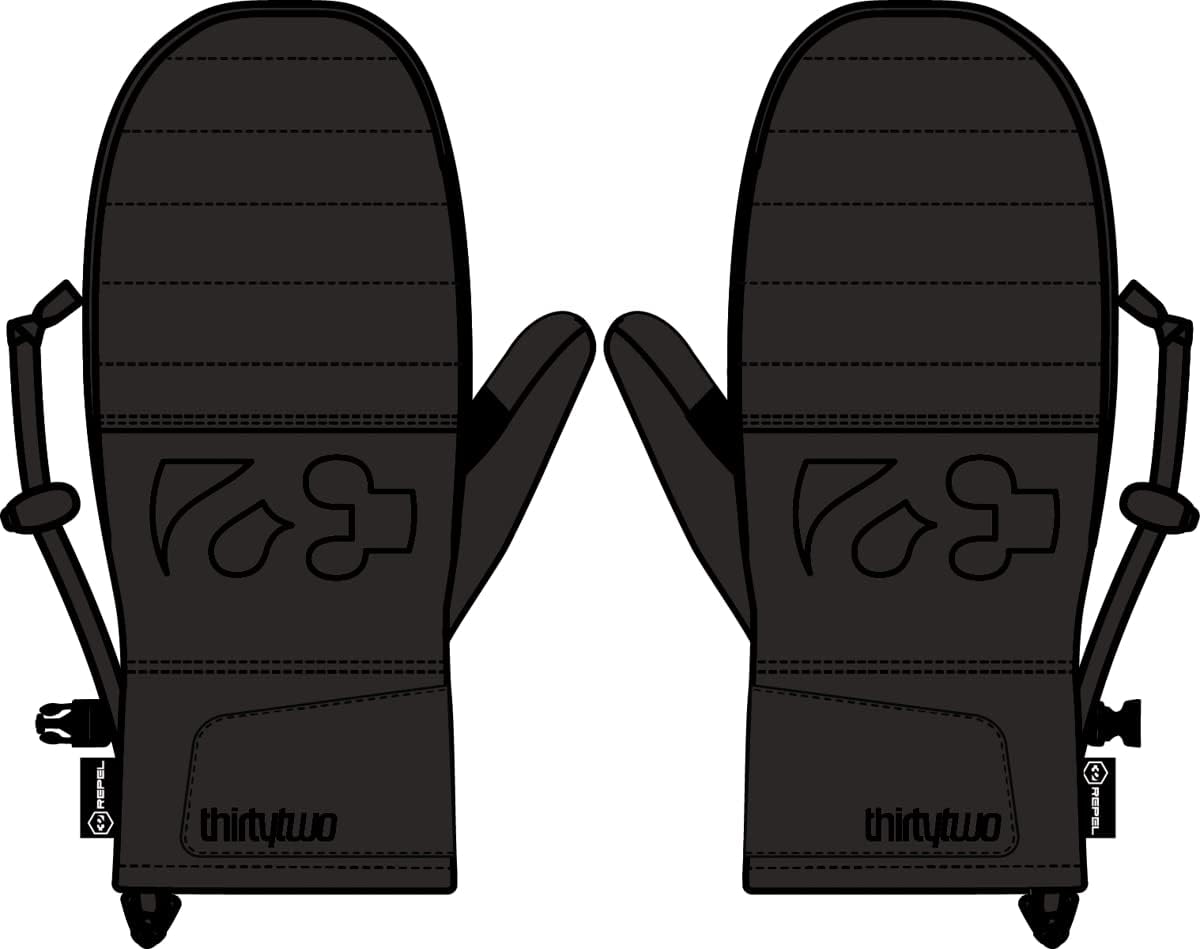 ThirtyTwo Mens Outpost Snow Sport Mitten