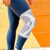 Compressa Knee Compression Sleeve For Women & Men, Knee Braces for Knee Pain - Premium Knee Brace -