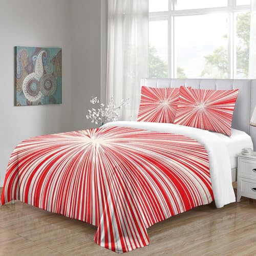 Parure de lit Super King en microfibre premium avec imprimé 3D - 5