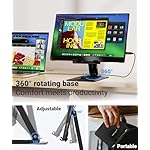 Portable Monitor, Ultra Slim 15.6 Inch FHD IPS Laptop Screen Extender with Adjustable Stand, USB C Compatible, Ideal for Travel and Office - Image 4