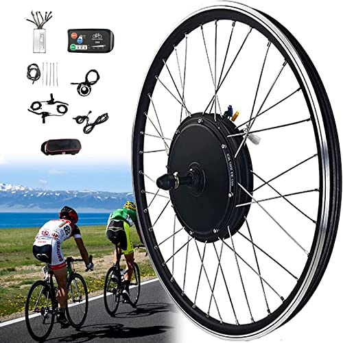 Kit De Conversión De Bicicleta Eléctrica, Kit De Bicicleta Eléctrica De 48 V Y 1000 W, Rueda Trasera, Con Pantalla Lcd3, Motor De Cubo Sin Eng Kit De Conversión De Bicicleta Eléctrica, Kit De Bicicleta Eléctrica De 48 V Y 1000 W, Rueda Trasera, Con Pantalla Lcd3, Motor De Cubo Sin Eng
