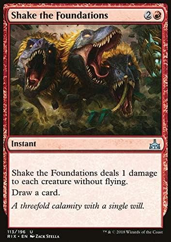 MTG Magic: The Gathering - Shake The Foundations (113) Rivals of Ixalan Rix