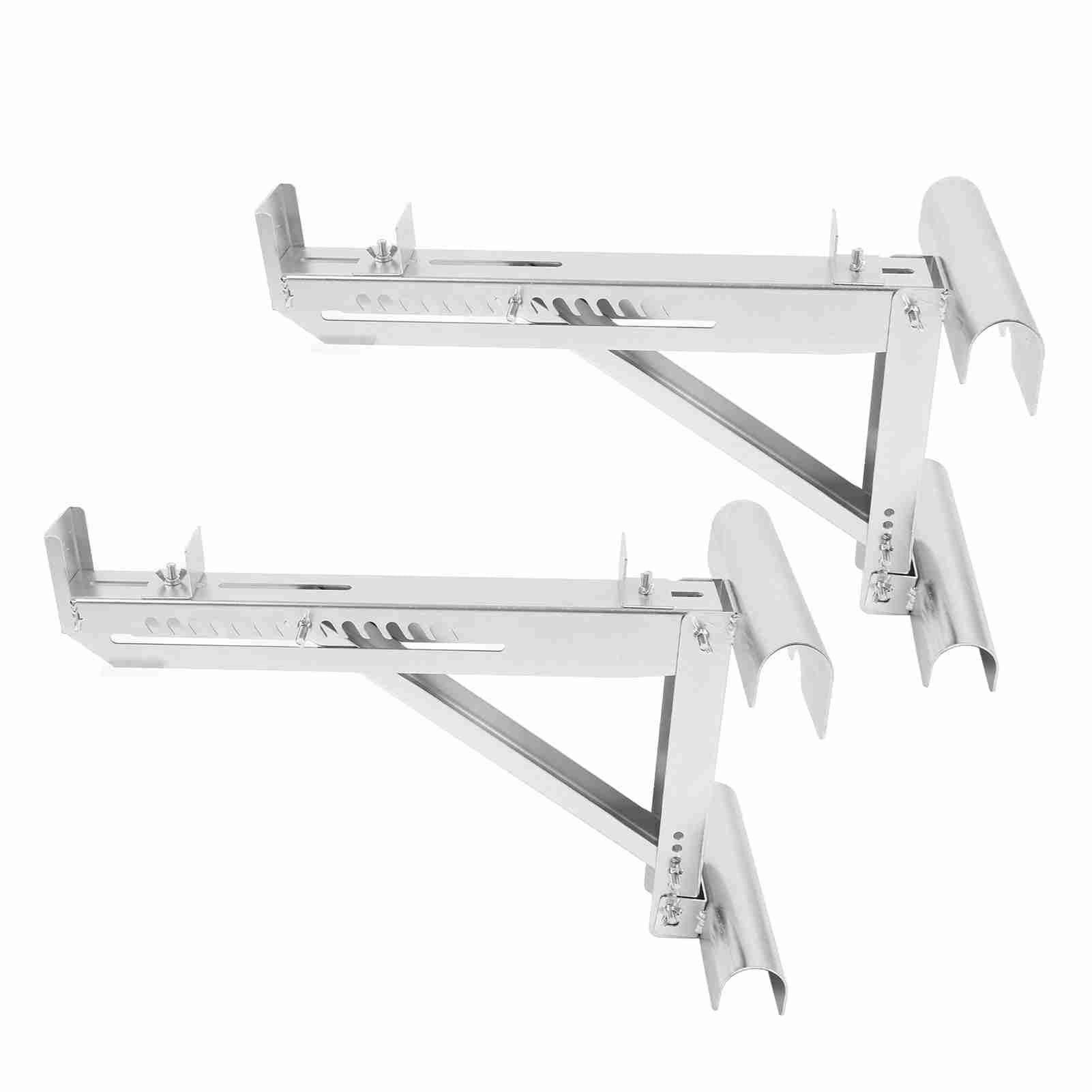 Jelquix Adjustable Alloy Steel Ladder Jacks Stabilizer for Circular or D Step Ladder, Portable Bracket Stand Kit for Wall Painting, Window Repairs - 2PCS Load Bearing Bracket, Tripod for Home Use