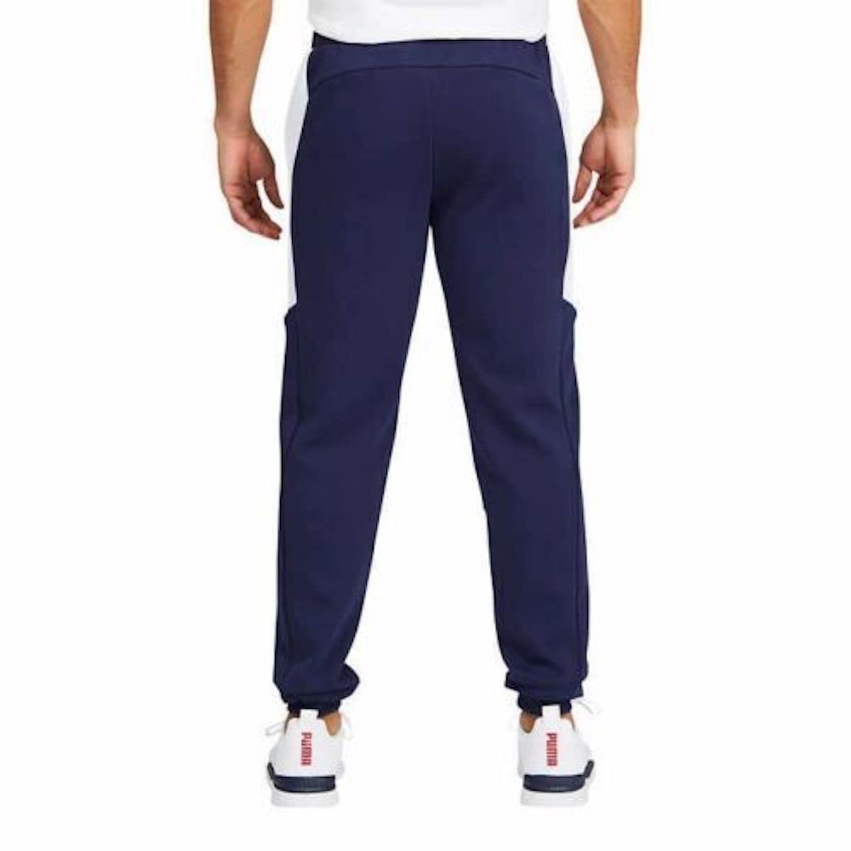 PUMA Men's Pipe Sports Jogger Pant (as1, Alpha, x_l, Regular, Regular, Blue, X-Large)