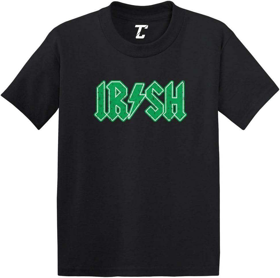Irish - Lightning Bolt Shamrock Clover Infant/Toddler Cotton Jersey T-Shirt