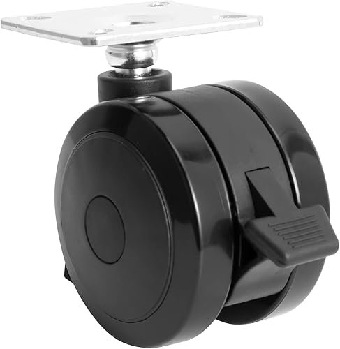 Miniatura 4 de BBQ Future 69828 Juego de ruedas de bloqueo para parrillas Weber Spirit serie 200300 (modelos años 2013-actual), rueda de bloqueo con placa y