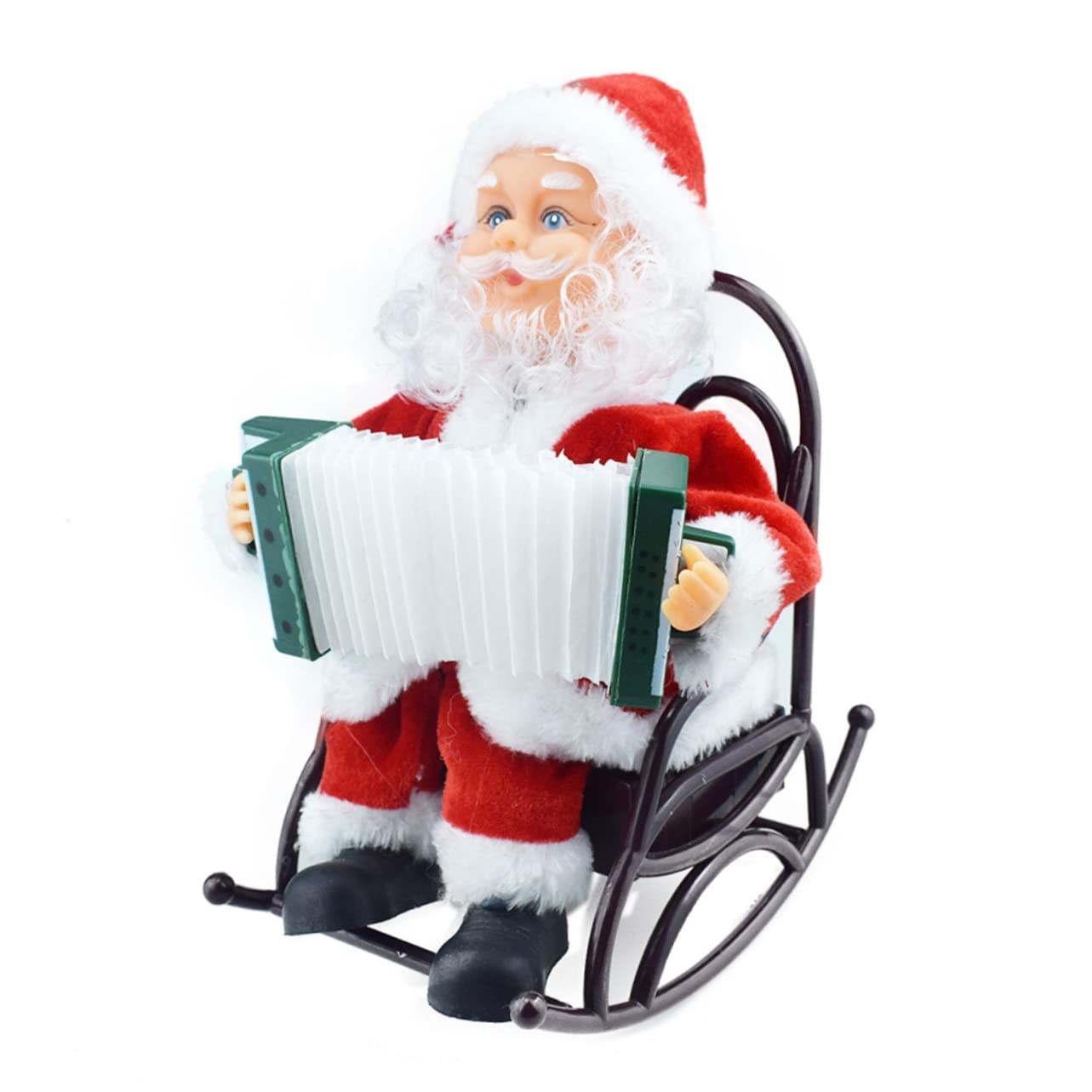 TOPBATHY 1 Pc Juguete De Papá Noel Decoración Papá Noel Eléctrico Juguete Musical De Navidad Juego Infantil Felpa Juguetes Componente Electrónico con Música Niño Manejar
