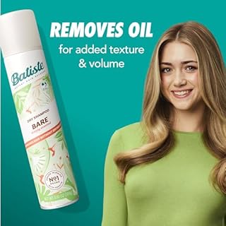Batiste Dry Shampoo, Bare Fragrance, Refresh Hair and Absorb Oil Between Washes, Waterless Shampoo for Added Hair Texture and Body, 5.71 oz