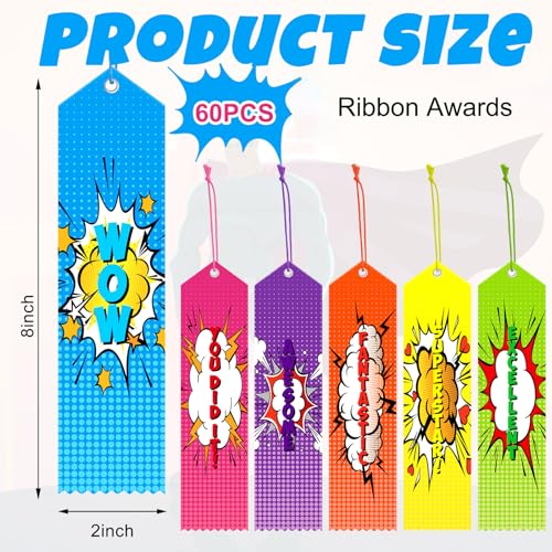 Rubans de récompense BD x60 pour écoles et carnavals - 3