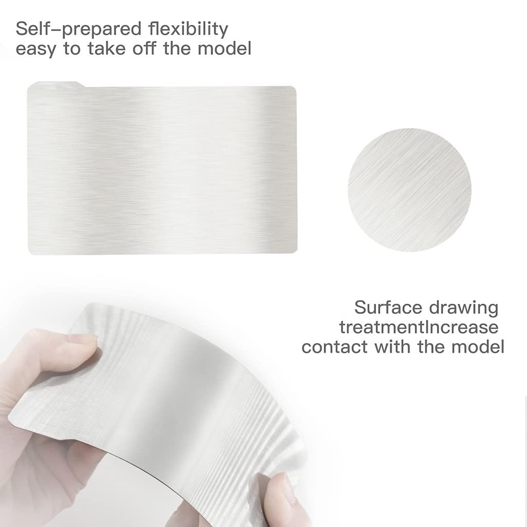 1 Szt. Żywiczna Drukarka 3D Ze Stali Sprężynowej Elastyczna Płyta I Podstawa Magnetyczna Platforma, Do Szyn Silnika Wywrotki Flex Plate Drukarka 3d Magnetyczna(286mmx166mm)