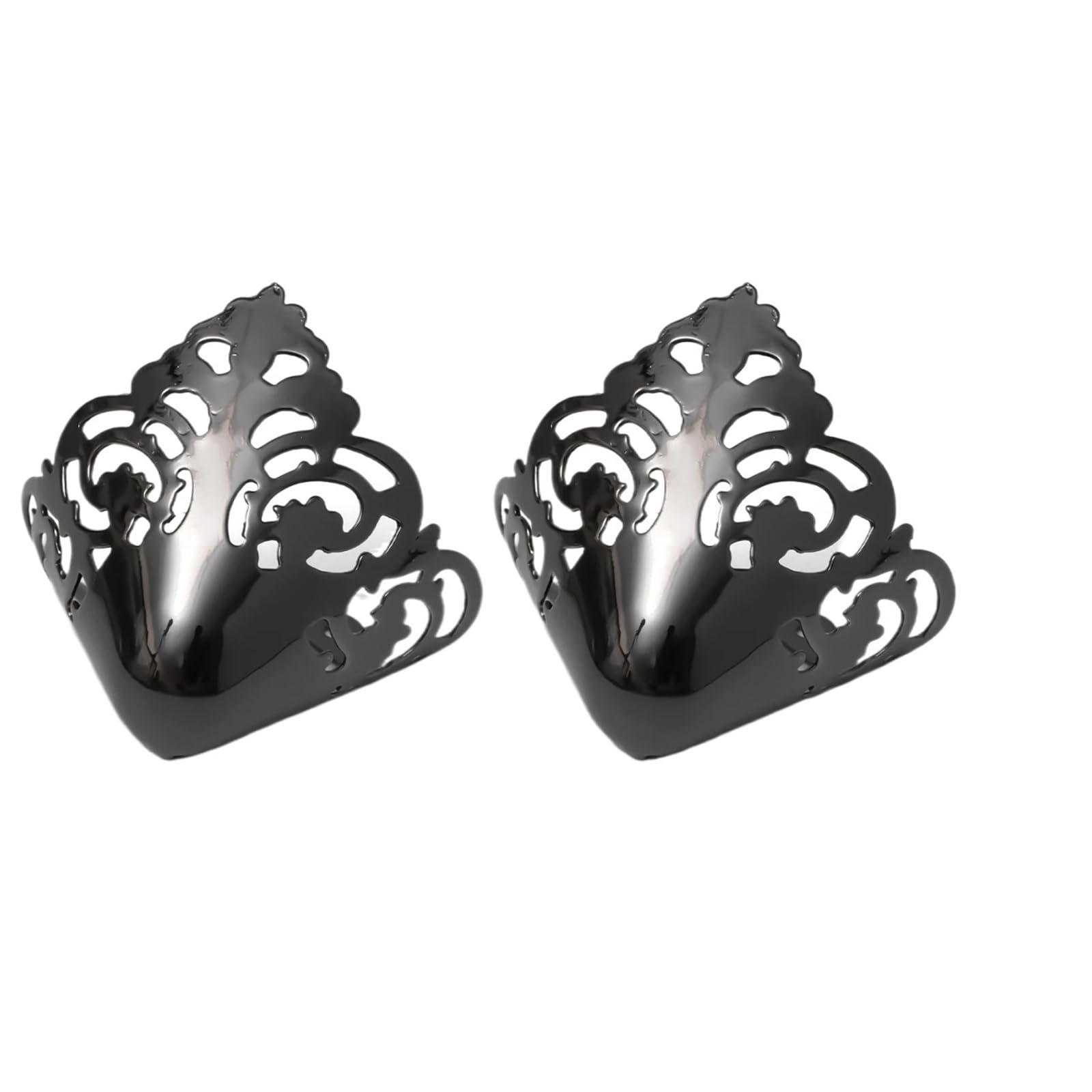 Protector Puntiagudo for Zapatos de Metal, 4 Pares, Gorro con Punta tacón Alto, Clips antidesgaste for Color