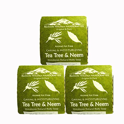 A[F[_ bNTCh q} eB[c[  j[ \[v 100g*3set TEA TREE & NEEM SOAP
