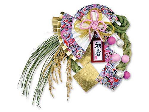 正月飾り しめ飾り 玄関飾り 国産品 70181 越後魚沼飾り 桃寿