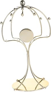 Crown Display Stand Organizer for Hair Accessories Elegant Desktop Storage Rack for Tiaras Headbands and Crowns for Boutiques and Home