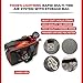 Thor's Lightning 4-Tire Air Inflation/Deflation System – Digital Gauge, Heavy-Duty Hoses, Bag Included – for Off-Road, Trucks, SUVs, ATVs – High Flow, Lock-On Chucks – Fits Up to 155