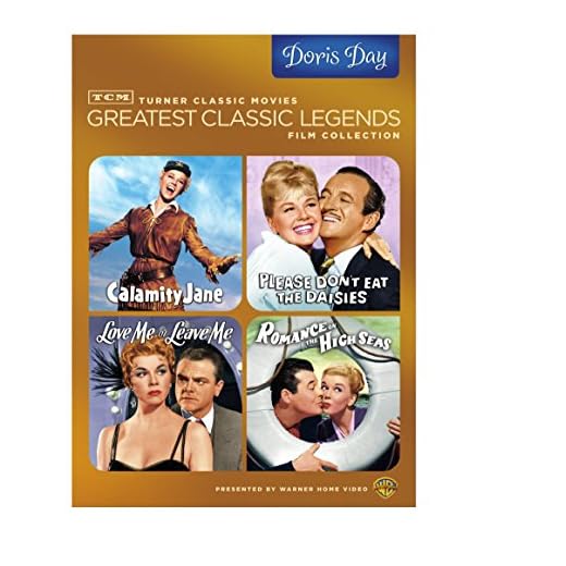 TCM Greatest Classic Legends Film Collection: Doris Day (Calamity Jane / Please Don't Eat the Daisies / Love Me or Leave Me / Romance on the High Seas)