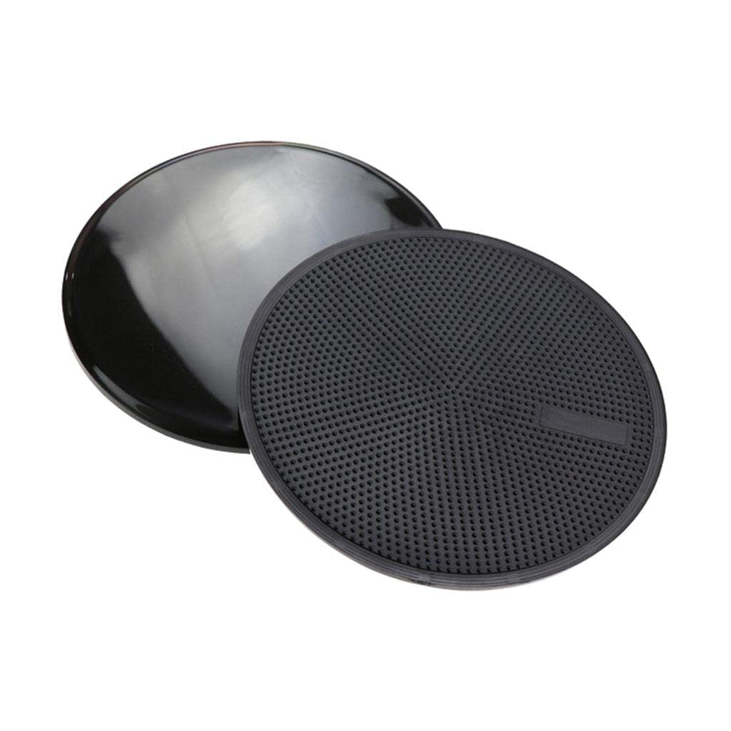 ATORSE 1Pair Fitness Gliding Discs Core Sliders for Home Gym Points Black-image-37