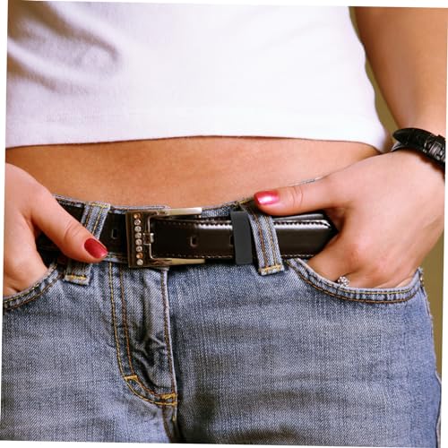 COLLBATH 30 Stücke Gürtelringe aus Hochwertigem PU Leder Elegantes Design für Männer und Frauen für Outdoor Arbeit und Mode Outfits Langlebig und Einfach zu Wechseln