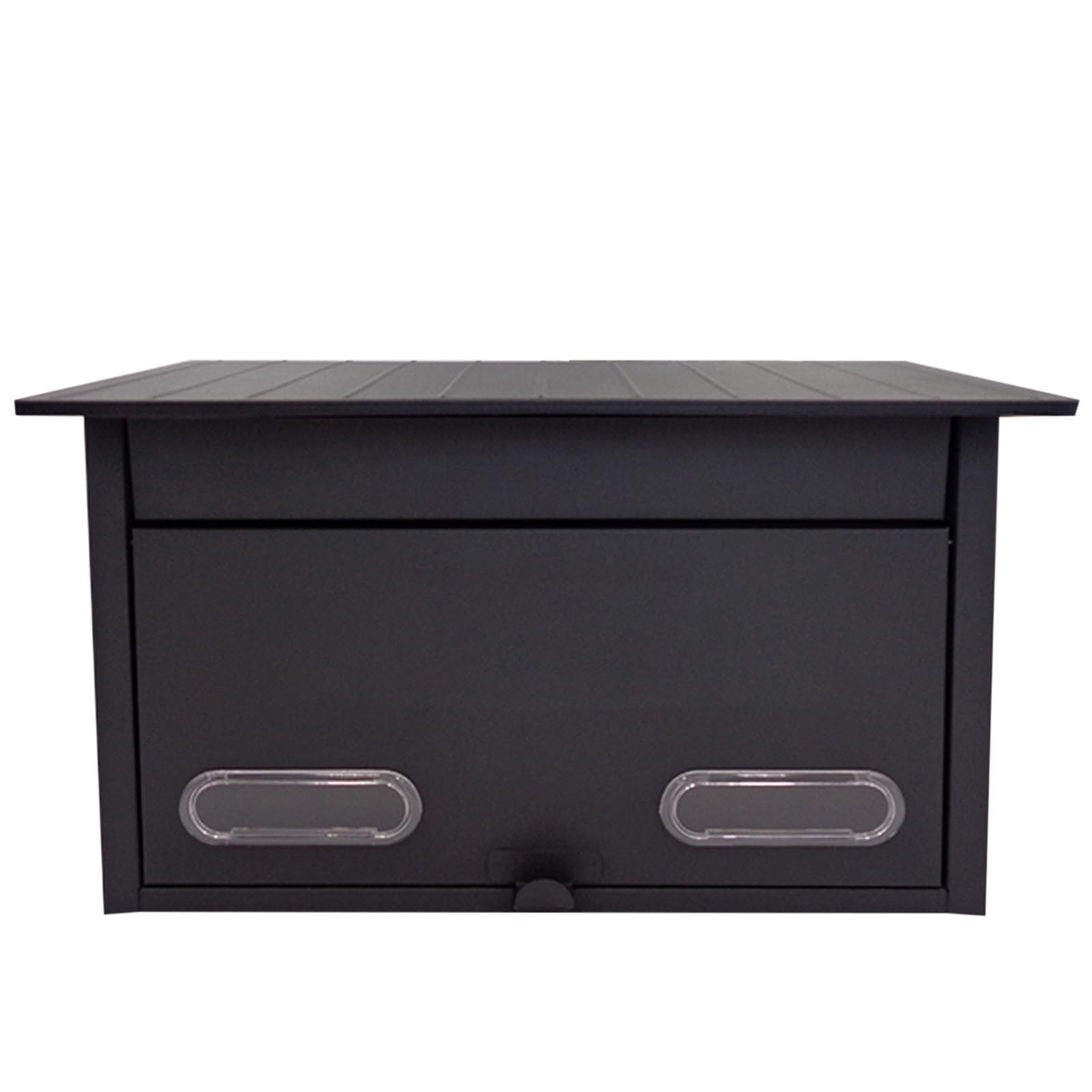 NQNFWCRJ Metal Mailbox with Combination Lock Home Wall Mounted Mailboxes Outdoor Weather Proof Newspaper Boxes with Shockproof Rubber Grain Inside