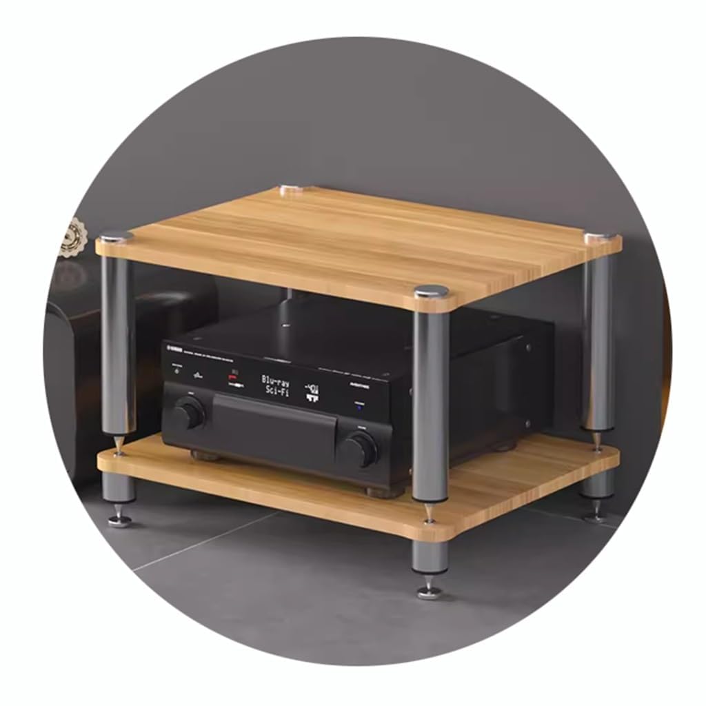 Soporte de audio HiFi de 4 niveles para integrar el tocadiscos en el salon