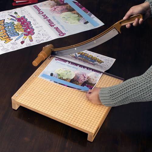 Swingline Paper Trimmer, Guillotine Paper Cutter, 15" Cut Length, 15 Sheet Capacity, ClassicCut Ingento (1142) by Swingline - Image 6