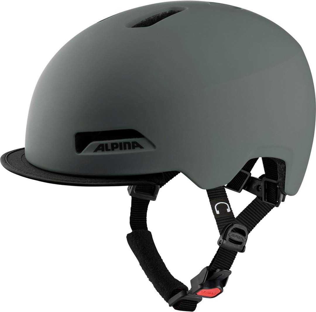 ALPINA Brooklyn, Casco da Bicicletta Unisex Adulto