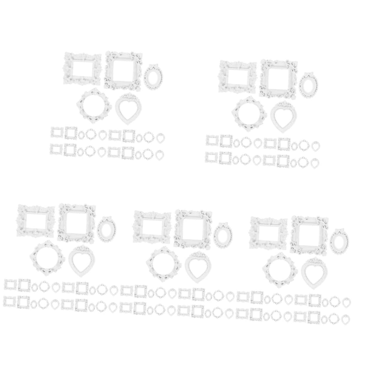 Cadre photo résine pour photographie : 125 accessoires décoratifs vintage formes variées