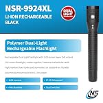 Nightstick NSR-9924XL Polymer Personal-Size Dual-Light Flashlight - Li-Ion - Image 2
