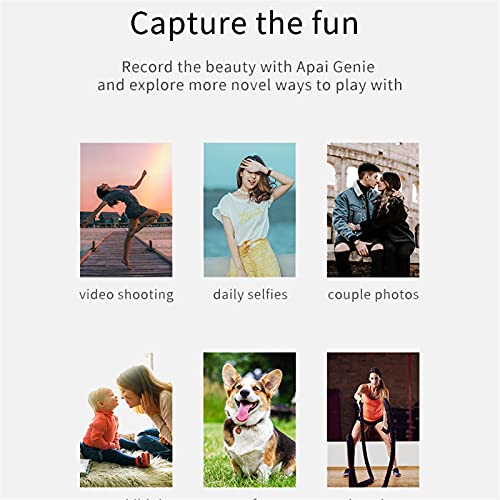 Rotation 360 intelligente pour cette perche à selfie portable noire - 7