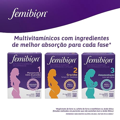 FEMIBION Multivitamínico Femibion 3 Para Amamentação 28 Comprimidos E 28 Cápsulas