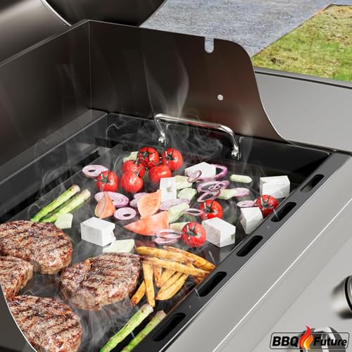 Image of Full Size Griddle Insert with Spatula Set for Home Depot Nexgrill 5 Burner