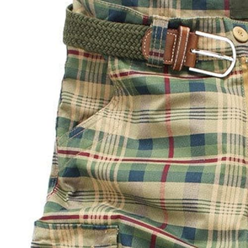 Short clásico cargo hombre estilo relajado multi bolsillos miniatura 4