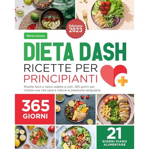 Dieta Dash per principianti 2023 Audiolibro Por Maria Lacuoca arte de portada