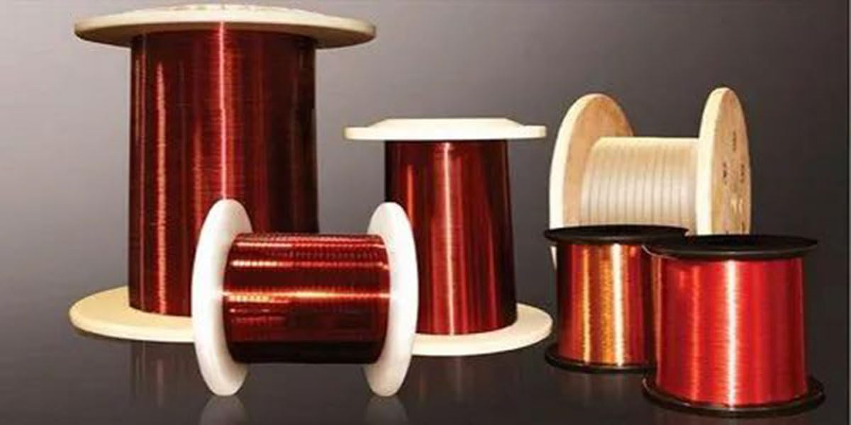 Electric Copper Magnet Wire for Transformer Coil Making | Motor Winding Wire | 7 Kg 8 Gauges Power Transmission Cord