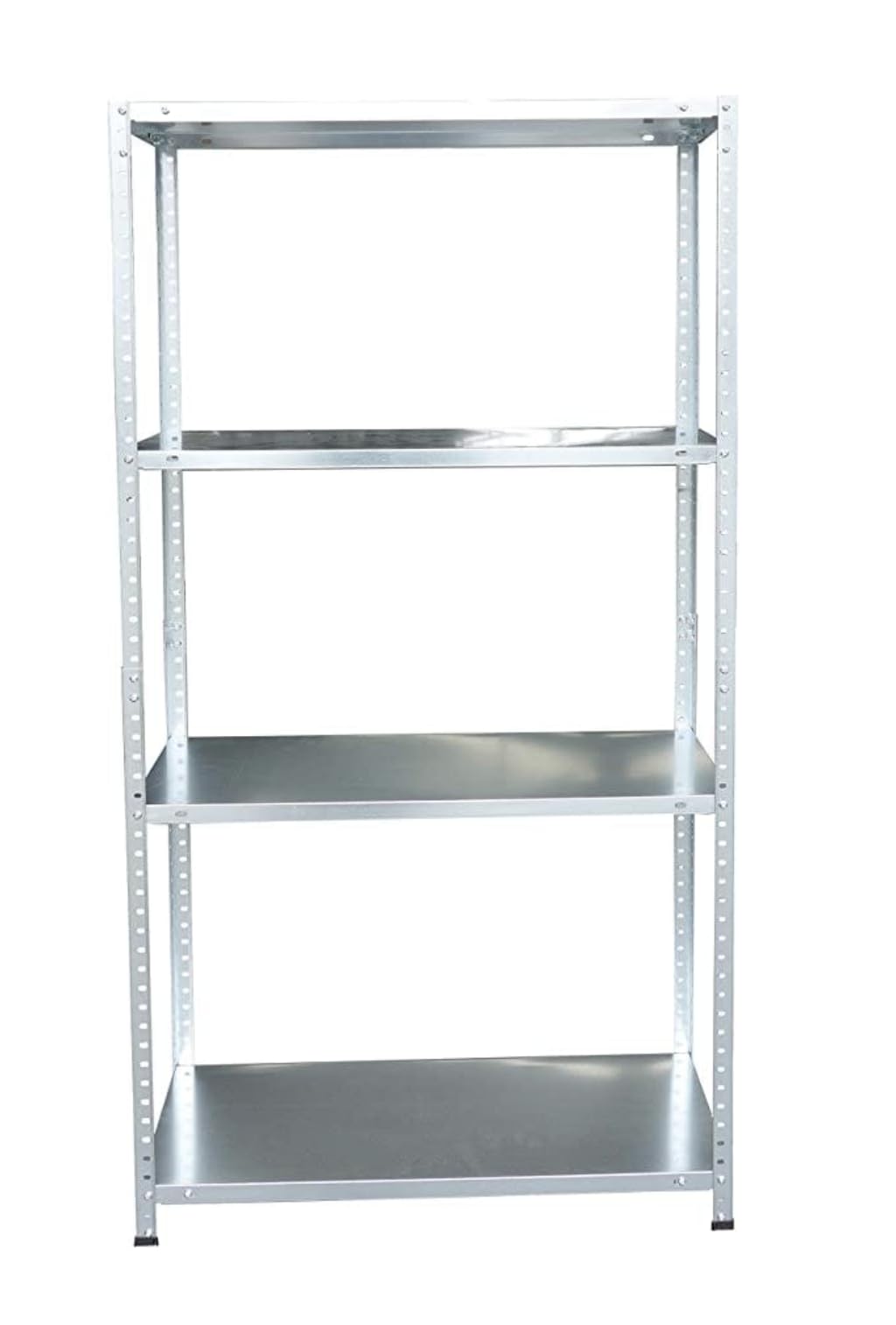 NG NICCOLAI SCAFFALE COMPLETAMENTE IN METALLO - MONTAGGIO A BULLONI - 4 O 5 RIPIANI IN METALLO (4 RIPIANI (75X30X147 CM))