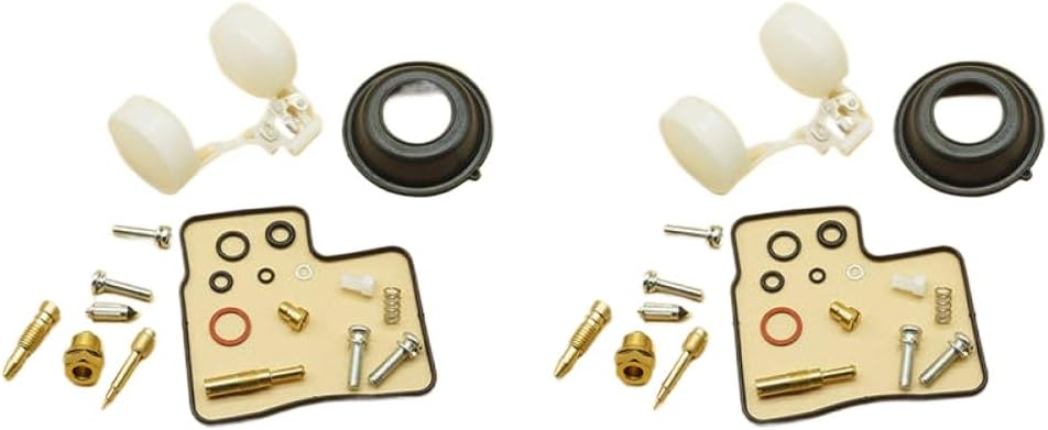 Carburetor Repair Kit Float Diaphragm Membrane Compatible With XL600V Transalp XL 600V Transalp 1987-1999(2 WHOLE SETS)