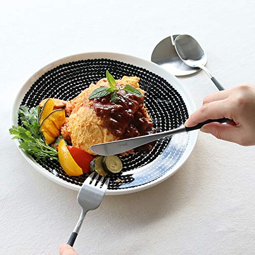 Amazon | クチポール(Cutipol) NAU/ナウ ブラック ディナー4点セット