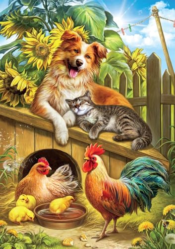 Puzzle 500 piezas Animales 3 a 13 anos miniatura 2