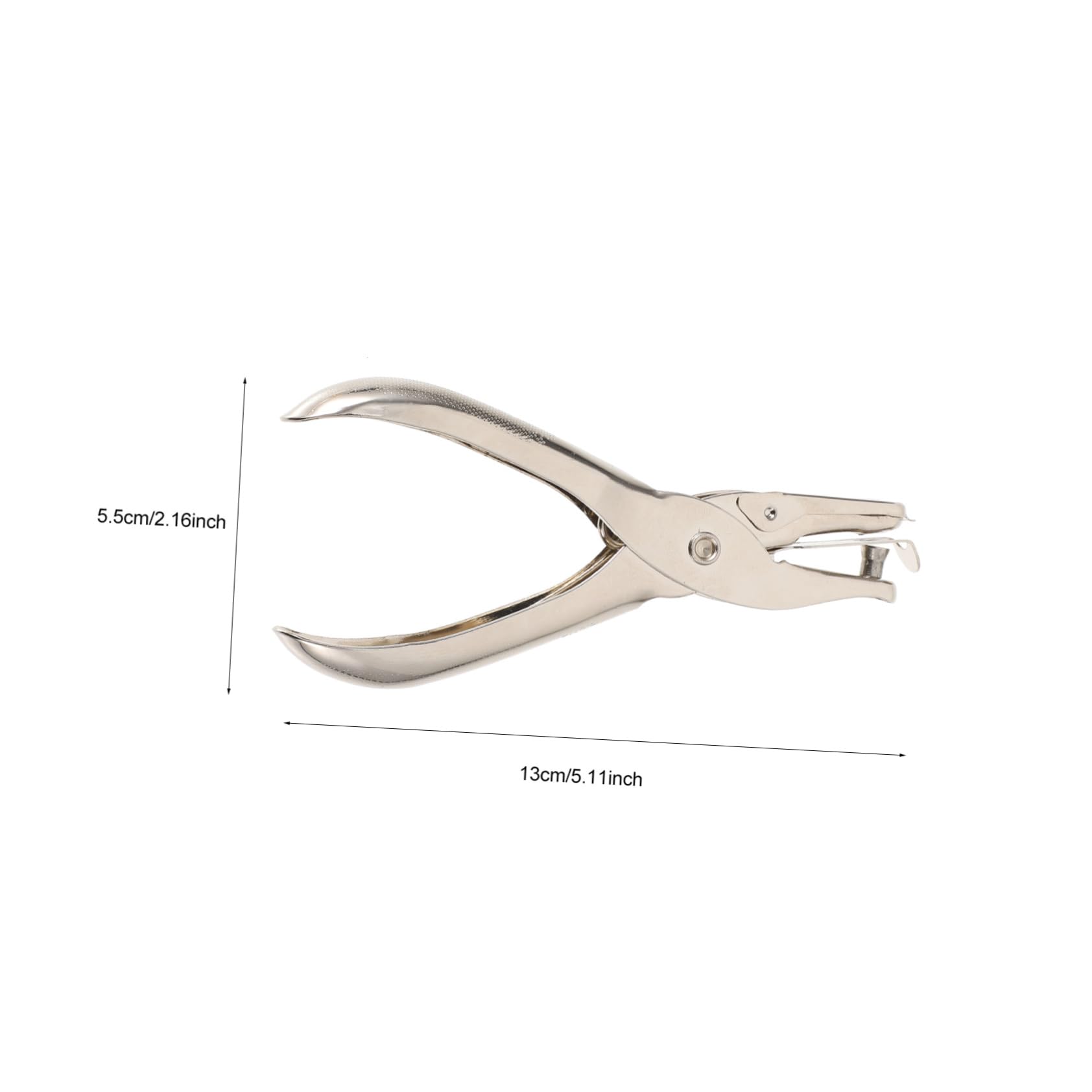 DOITOOL Craft Hole Punch 2-Pack Brad Punch Set Alloy Paper Fasteners DIY Craft Brads for Scrapbooking