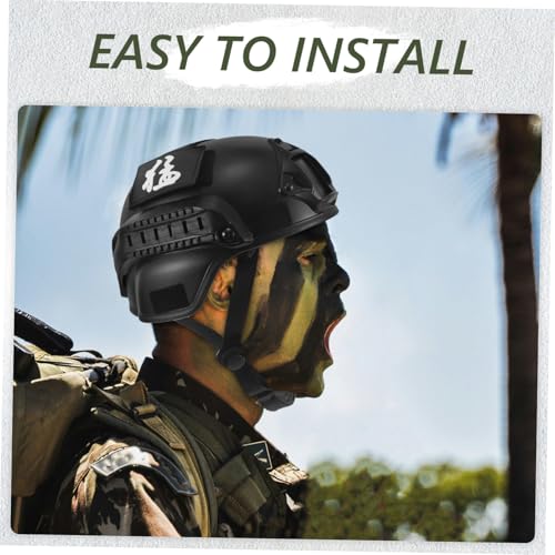 Casque pour jeux immersifs et cosplay en plastique résistant noir - 7
