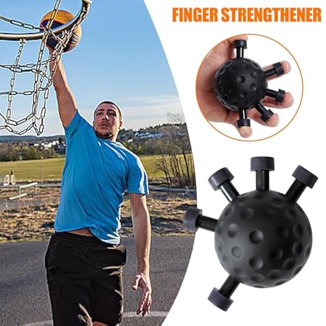 Forearm Workout Tool - Hand Strengthener Device, Elastic Finger Training Equipment with Tension Control | Compact Grip Exerciser for Office, Tennis Player, Bassist, Rehabilitation or Gym Routine
