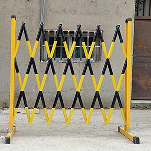 引き込み式交通バリアー - ローラー付き引き込み式バリケード、群衆制御建物バリケード安全フェンス、絶縁安全標識信号（H120CM+L