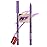 evpct Purple Eyeliner Pencils for Eyes, Voilet Lavender Purple Colored Eye Liner Pencil Makeup Waterproof Smudge Proof, Colored Gel Waterline Eyeliner Liquid, Face Eye Paint Stick Halloween Makeup 13