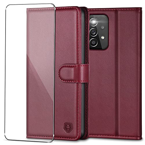 Kuafcase Samsung A53 5G Leder Klapphülle Set