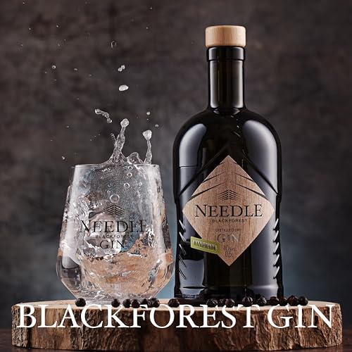 Needle Black Forest Distilled Dry Gin - der Gin aus dem Schwarzwald (alc. 40% vol) - 1 x 0,5l