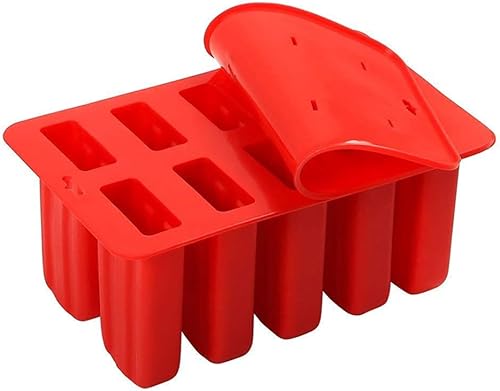 Miniatura 4 de Molde para paletas de silicona de grado alimenticio 410 cavidad hecha en casa molde para paletas de cocina sin BPA, congelado helado helado (10