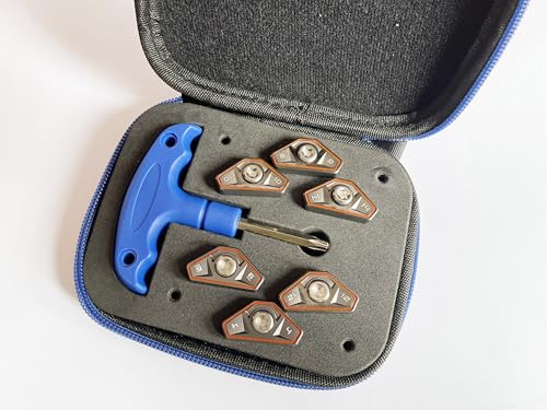 6pc Golf Weight Screw Compatible Fit for Srixon ZXi, ZXi LS, ZXi TR, ZXi Max Driver 4g 6g 8g 10g 12g 14g