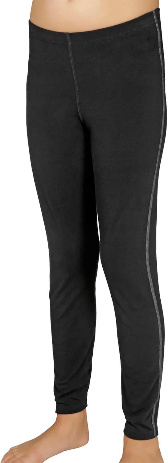 Hot Chillys Youth Originals ll MTF Ankle Tights | Warm Midweight Body Fit Thermal Base Layer Bottoms for Kids, Box Packaging - Image 2