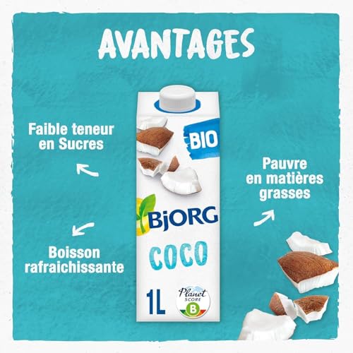 Boisson Végétale Bio Coco Bjorg La Brique De - vue 3