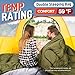 MEREZA Double Sleeping Bag for Adults Mens with Pillow, XL Queen Size for All Season Camping Hiking Backpacking 2/Two Person Sleeping Bags for Cold Weather & Warm Green